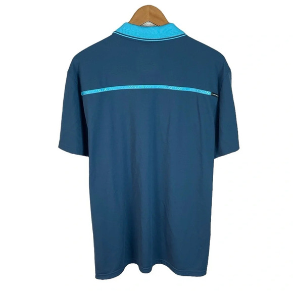 PO7 Mens Oakley Hydrolix Tailored Fit Performance Golf Polo Shirt XL - Picture 5 of 7